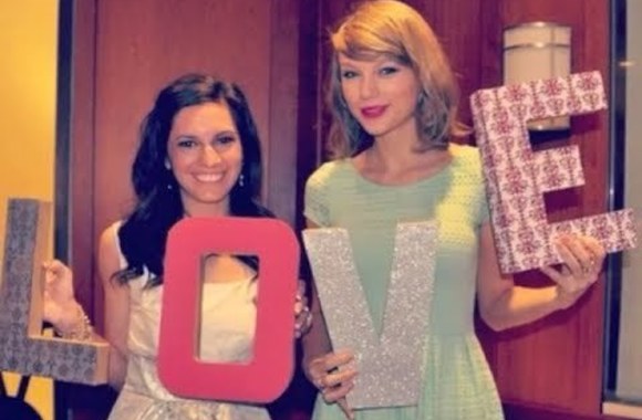 VIDEO kadras: Taylor Swift savo gerbėjos Genos mergvakaryje