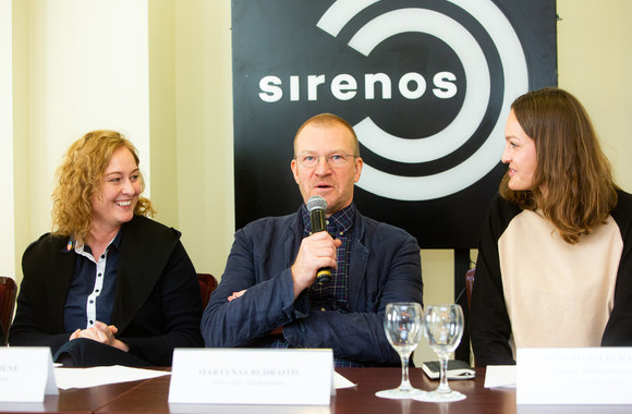 Festivalio „Sirenos“ spaudos konferencija / Gretos Skaraitienės / „Žmonės Foto“ nuotr.