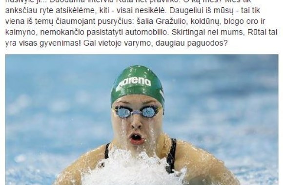 Aurimo Tamulionio įrašas feisbuke