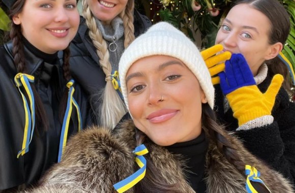 Karolina Meschino su kolegėmis influencerėmis / Asmeninio albumo nuotr.

