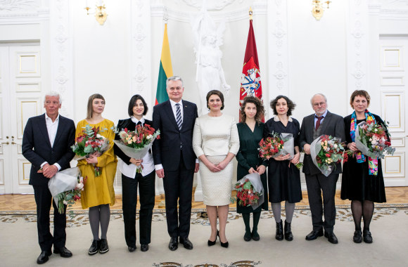 Nacionalinių kultūros ir meno premijų įteikimo ceremonija/ Pauliaus Peleckio „ŽMONĖS Foto“ nuotr.