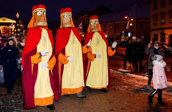 Iškilminga Trijų Karalių eisena Vilniuje / Pauliaus Peleckio nuotr.