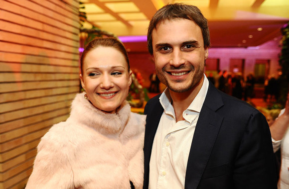 Mantas Jankavičius su žmona Ieva