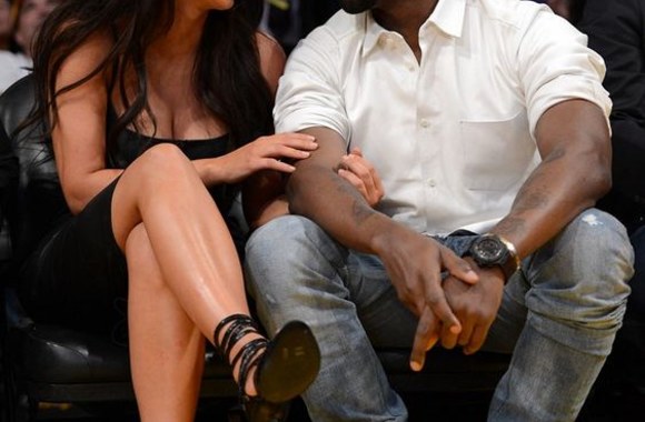 Kim Kardashian ir Kanye Westas