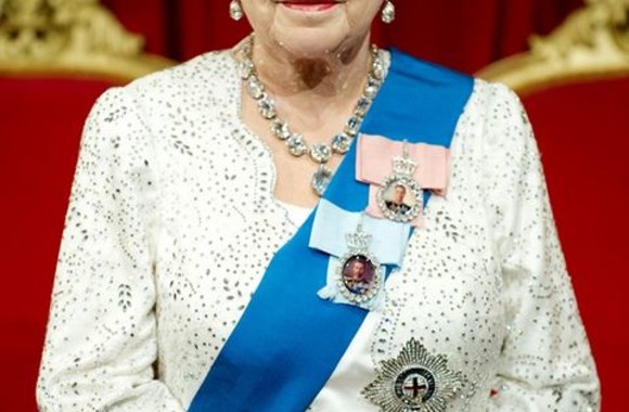 Vaškinė Didžiosios Britanijos karalienės Elizabeth II figūra