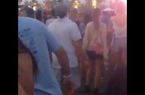 VIDEO kadras: Leonardo DiCaprio šoka muzikos festivalyje „Coachella“