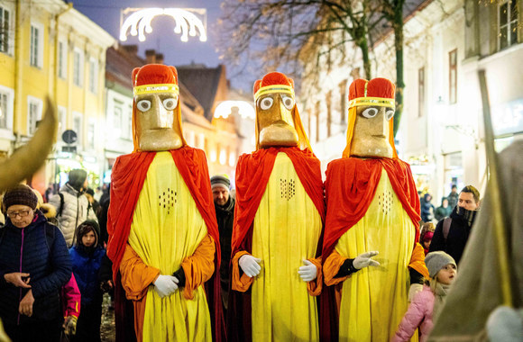 Iškilminga Trijų karalių eisena/Irmanto Gelūno/„ŽMONĖS Foto“ nuotr.