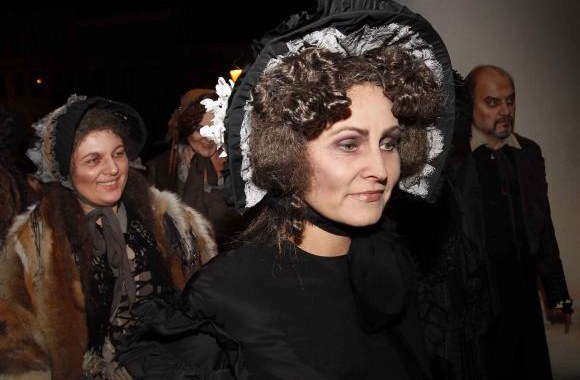 J.Statkevičiaus teatrinių kostiumų pristatymas Rotušėje