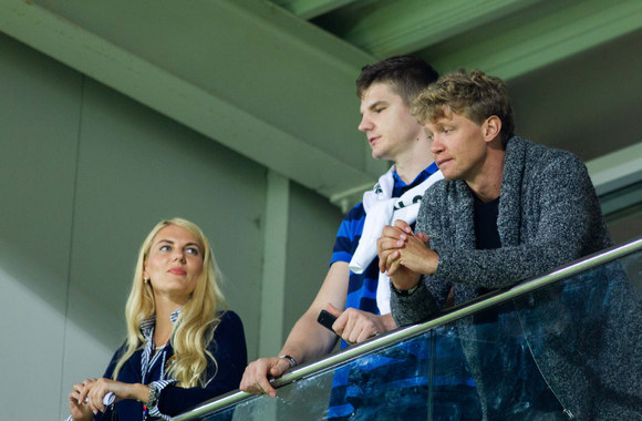 UEFA Tautų lygos rungtynių Lietuva-Serbija rungtynių akimirkos