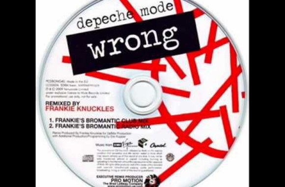 VIDEO kadras: Frankie Knuckleso „sumiksuota“ „Depeche Mode“ daina „Wrong“