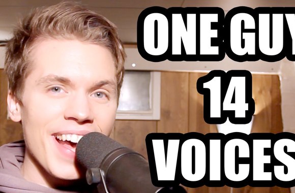 VIDEO kadras: One Guy, 14 Voices