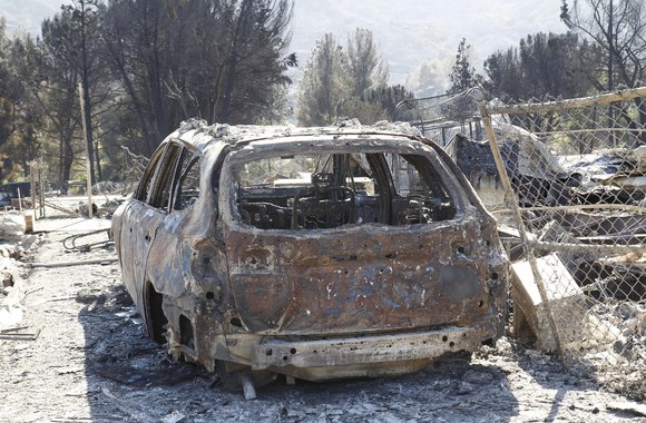 Gaisras Pietų Kalifornijoje