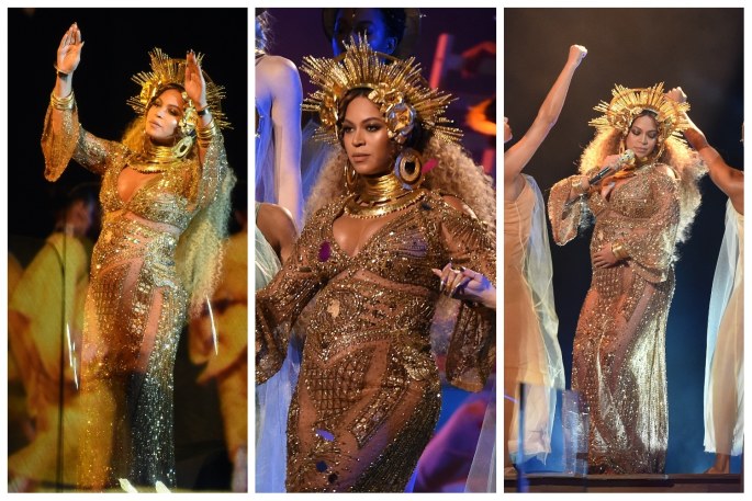 Beyonce 2017-aisiais per "Grammy" apdovanojimus / „Vida Press“nuotr.