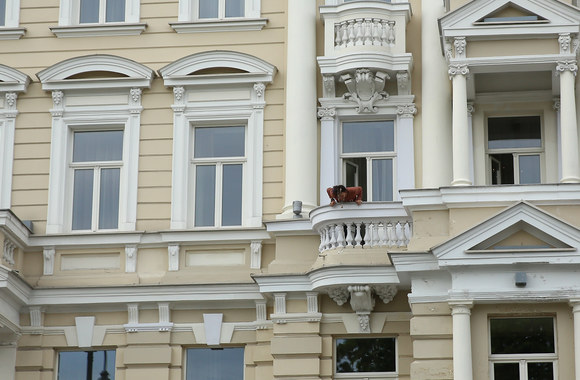 „Aerosmith“ grupės lyderis Stevenas Tyleris Vilniaus Senamiestyje