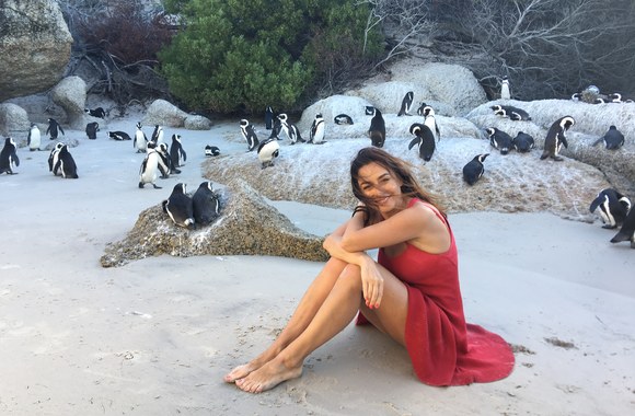 Irma Jurgelevičiūtė ilsėjosi Keiptaune / Asmeninio archyvo nuotr.