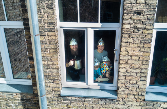 Vilniečiai karantine/ Ado Vasiliausko nuotr.