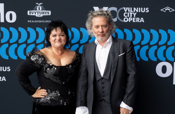 Dalia Ibelhauptaitė ir Dexteris Fletcheris / Irmantas Gelūnas / „ŽMONĖS Foto“ nuotr.