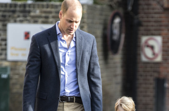 Pirmoji princo George'o diena mokykloje