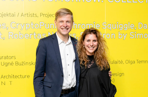 Remigijus Šimašius su žmona Gilma / L.Balandžio nuotr.