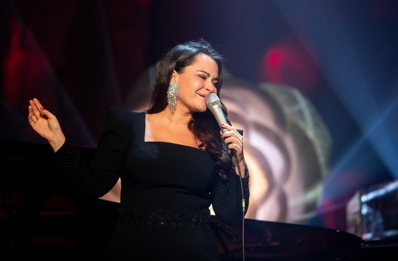 Evelinos Sašenko debiutinio albumo pristatymas/Irmanto Gelūno/„ŽMONĖS Foto“ nuotr.