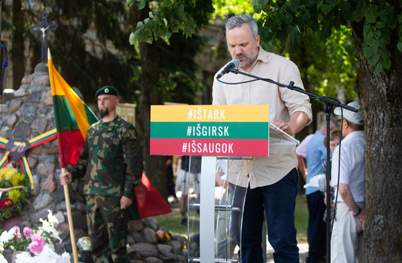 Atminties akcija „Ištark, išgirsk, išsaugok“ / G. Skaraitienės / „Žmonės Foto“ nuotr.