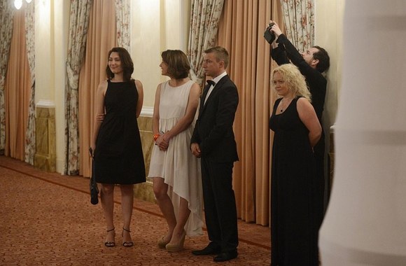 Kristina Buožytė, Jurga Jutaitė, Marius Jampolskis ir Ieva Norvilienė