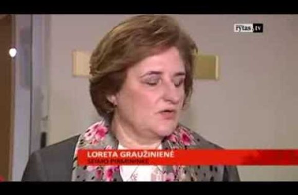 VIDEO kadras: Loreta Graužinienė su daina „Tuti tuti ta“