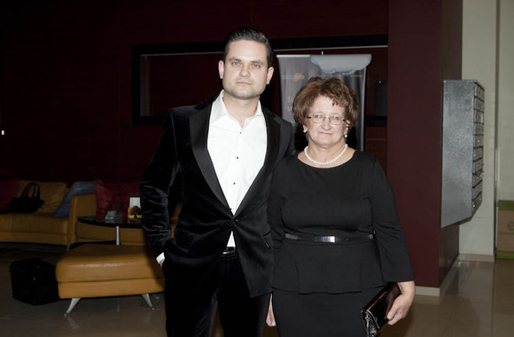 Edvardas Žičkus su mama