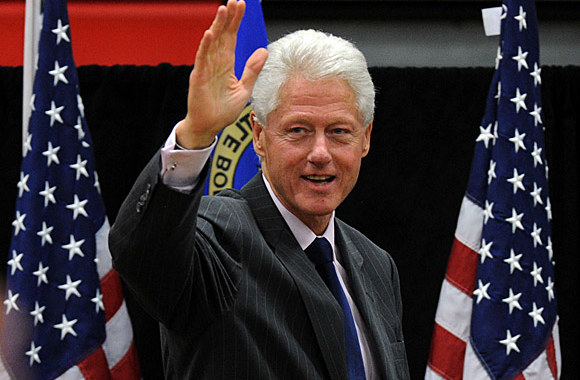 Buvęs JAV prezidentas Billas Clintonas gruodžio 2 dieną viešės Ciuriche