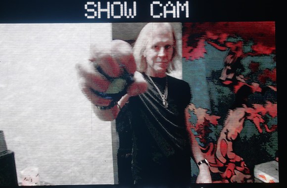 „Aerosmith“ koncerto akimirka