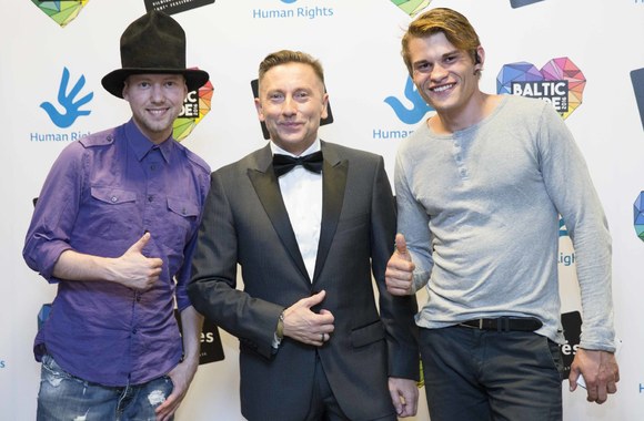 „Baltic Pride 2016 Gala“ vakarienės akimirka