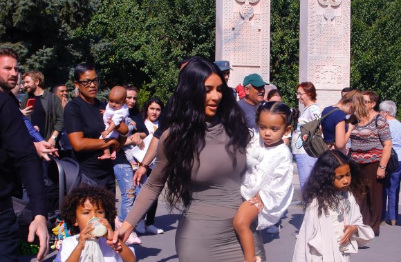 Kim Kardashian vaikų krikštynos Armėnijoje/ Vida press nuotr.