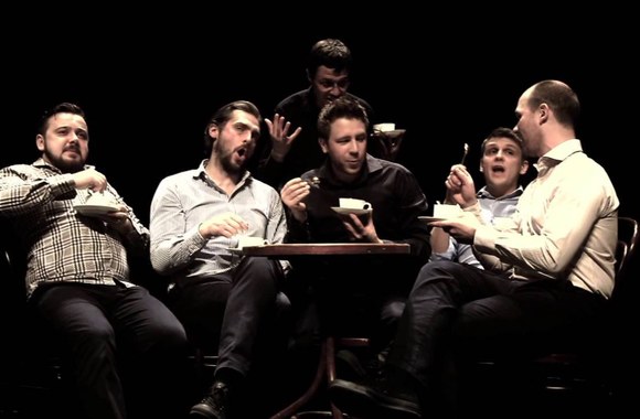 VIDEO kadras: „Kito kampo“ aktorių arbatėlė