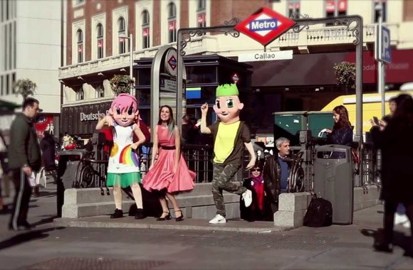 VIDEO kadras: Madrido versija