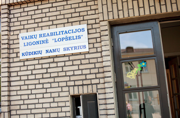 Apsilankymo vaikų reabilitacijos klinikoje akimirka