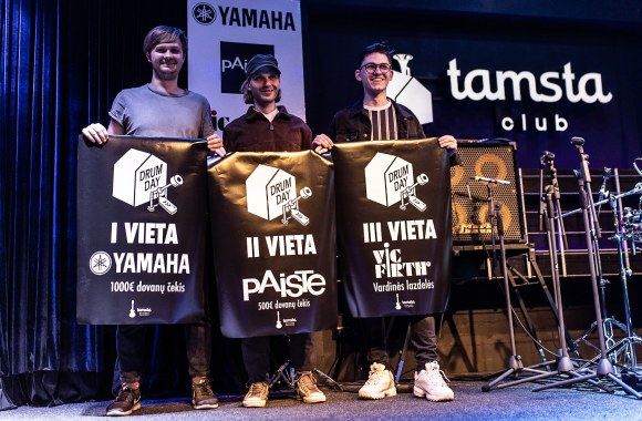 Konkurso „Drum Day 2019” akimirka/Vytauto Dranginio nuotr.