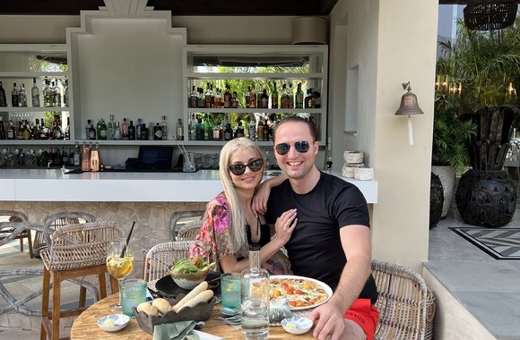 Dovilė Urbanaitė ir Kai Schukowski  / Asmeninio albumo nuotr.