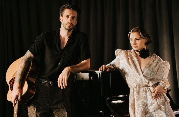 Justinas Jarutis ir Jessica Shy / Tomo Juškevičiaus nuotr.