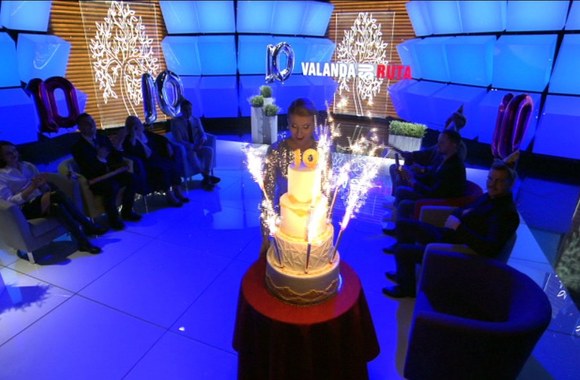 Radistai laidoje „Valanda su Rūta" šventė savo dešimtmetį