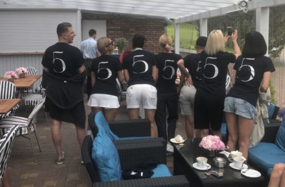 Agnės ir Simono Grigaliūnų 5 metų santuokos  metinių šventė Nidoje