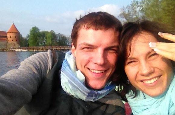 A.Grudinskis-Grūdas ir J.Barkauskaitė 