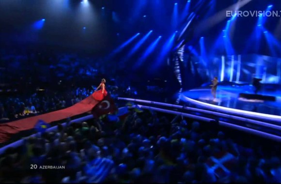 VIDEO kadras: Azerbaidžano pasirodymas 2013-ųjų Eurovizijoje