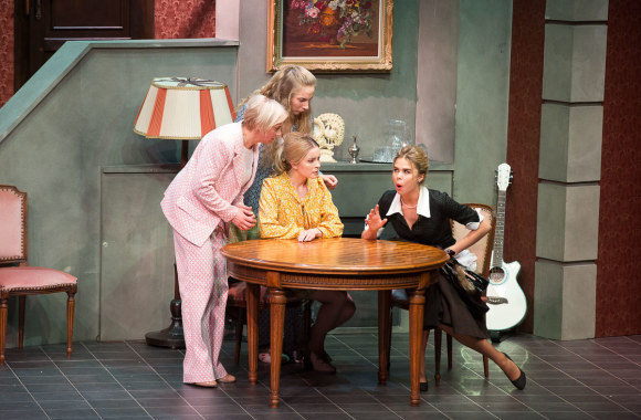 Spektaklio "melagės" akimirkos