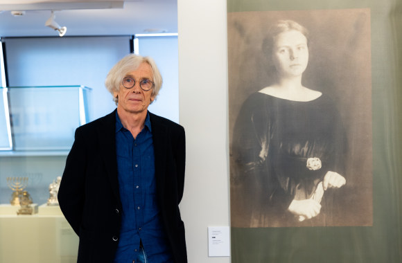 Hubertas Portzas parodoje „Kitokia Gurlitt“ / Gretos Skaraitienės nuotr.