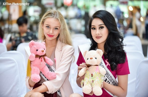 Brigita Gaižauskaitė konkurse „Miss Cosmopolitan World 2018“