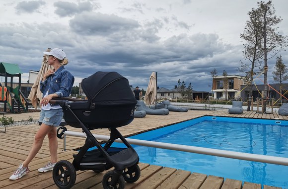 Ingridos Martinkėnaitės akimirkos iš buto Palangoje / Asmeninio archyvo nuotr.
