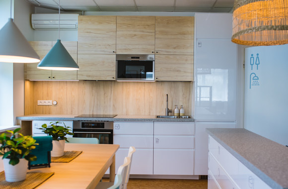 Kauno Šeimos krizių centro patalpos po IKEA atnaujinimo