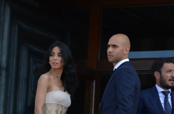 Futbolininko Alvaro Morata ir jo  išrinktosios Alice Campello vestuvių akimirkos