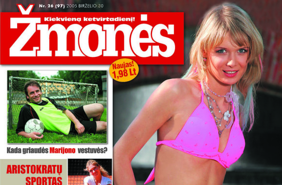 „Žmonių“ viršelį Natalija Bunkė papuošė net 17 kartų