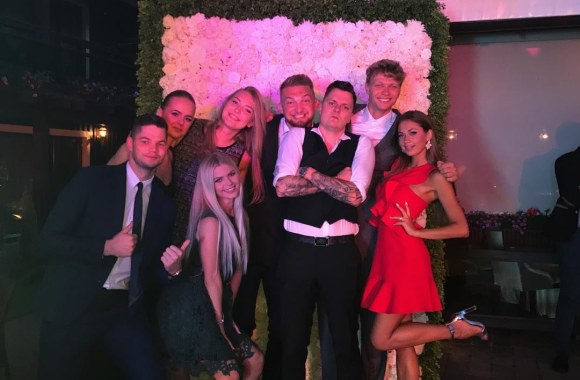 Mindaugas Kuzminskas su Egle Andreikaite - Tautvydo sabonio ir jo išrinktosios vestuvėse